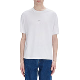 A.P.C. Boxy Micro Logo T-Shirt White/Black