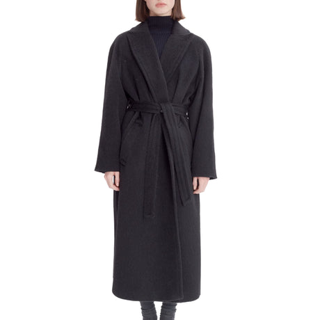 A.P.C. Floriane Coat Kadın Palto Noir Chine