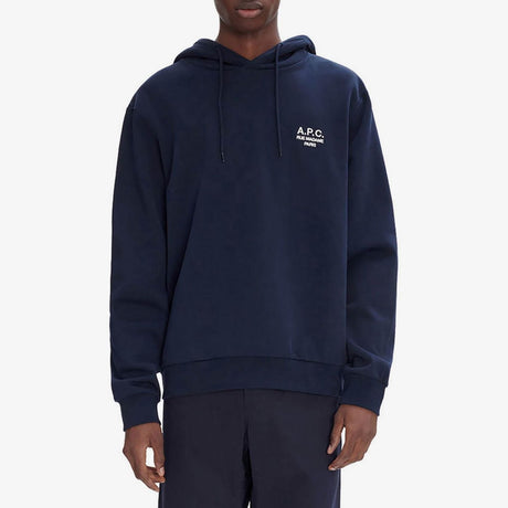 A.P.C. Standard Rue Madame Hoodie Navy/Ecru