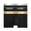 Calvin Klein Low Rise Trunk 3PK Micro Stretch Wicking - Erkek B- Black/ Tigers Eye/ Lunar Rock Wb