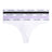 Calvin Klein Thong 3PK - Kadın Black/White/Pastel Lilac