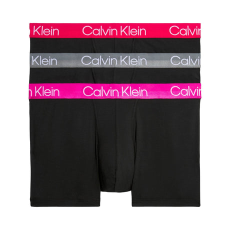 Calvin Klein Trunk 3PK Modern Structure - Erkek B- December Sky/ Rg/ Fusc Rose Wbs