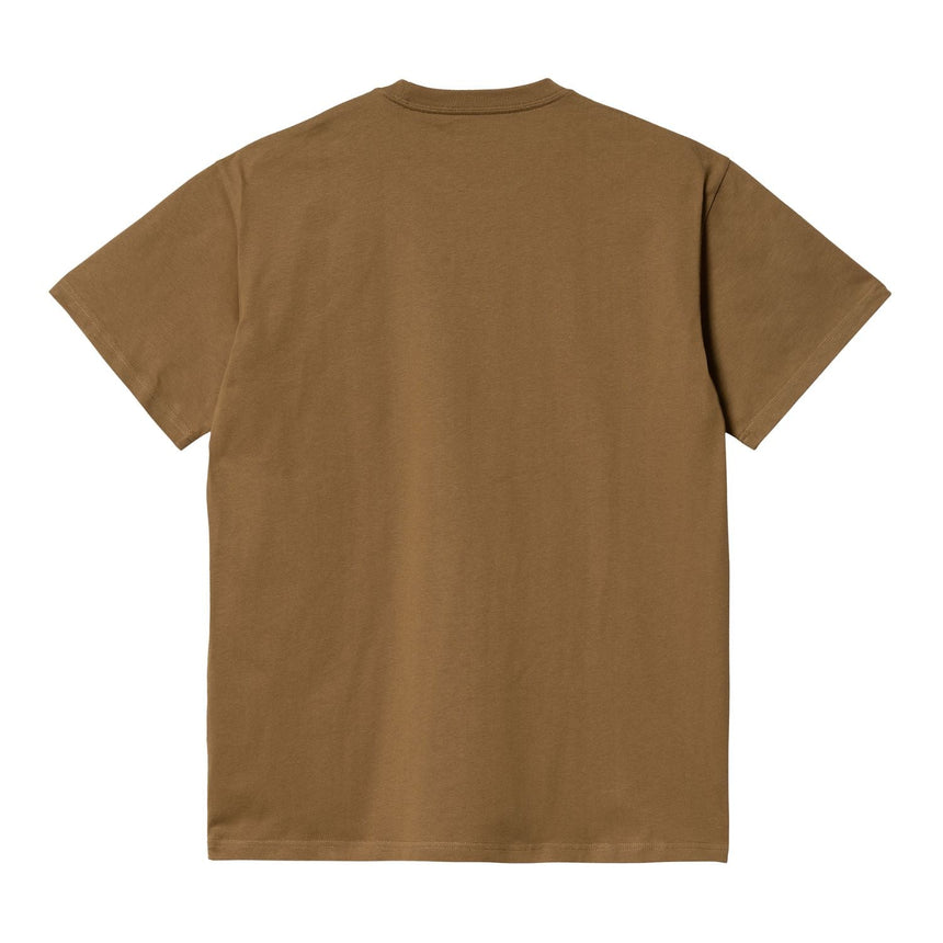 Carhartt WIP S/S Chase Erkek T-Shirt Hamilton Brown/Gold