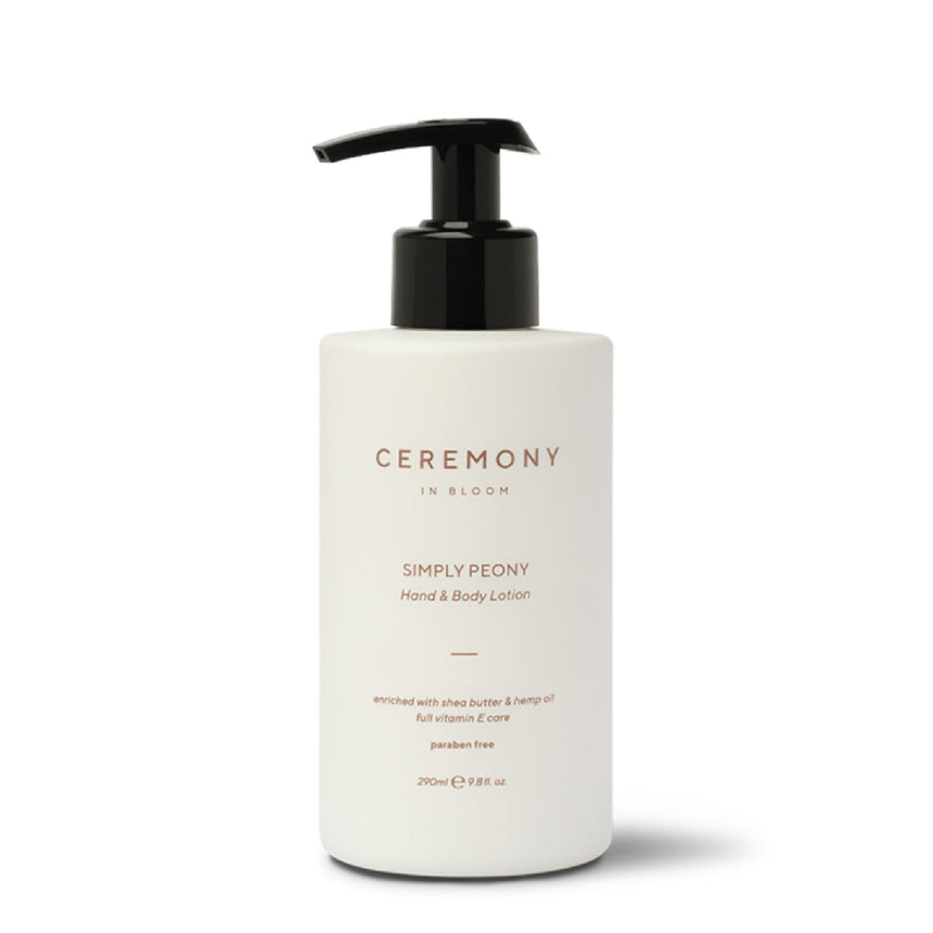 Ceremony In Bloom Simply Peony Hand & Body Lotion 290 ml 