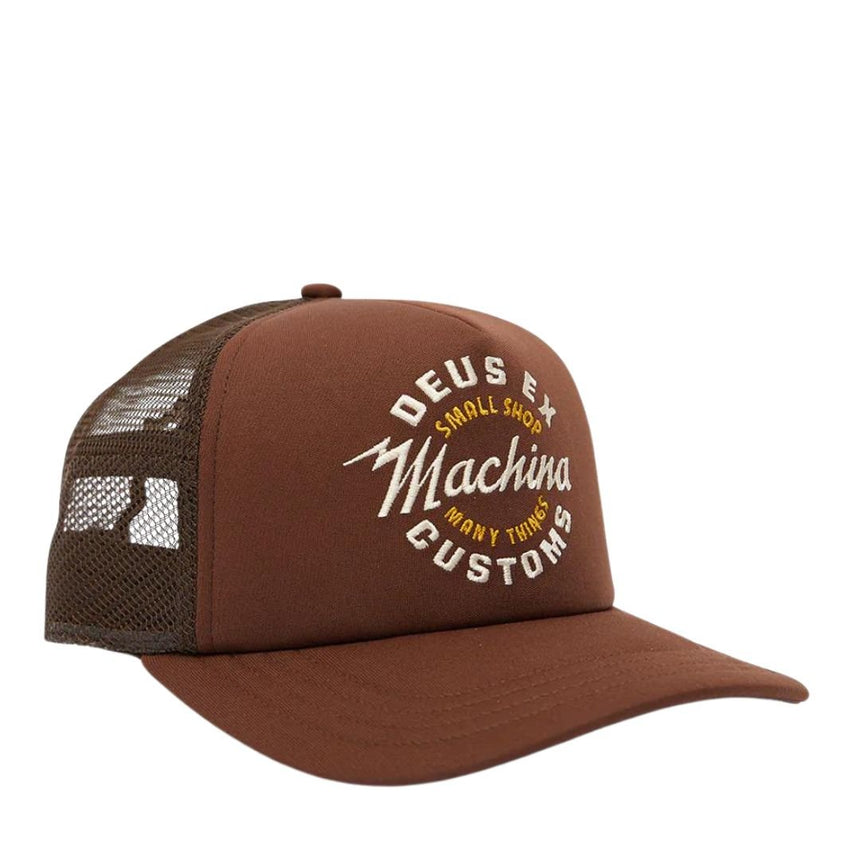 Deus Ex Machina Amped Circle Trucker Şapka Chocolate