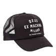 Deus Ex Machina Milano Address Trucker Şapka Black