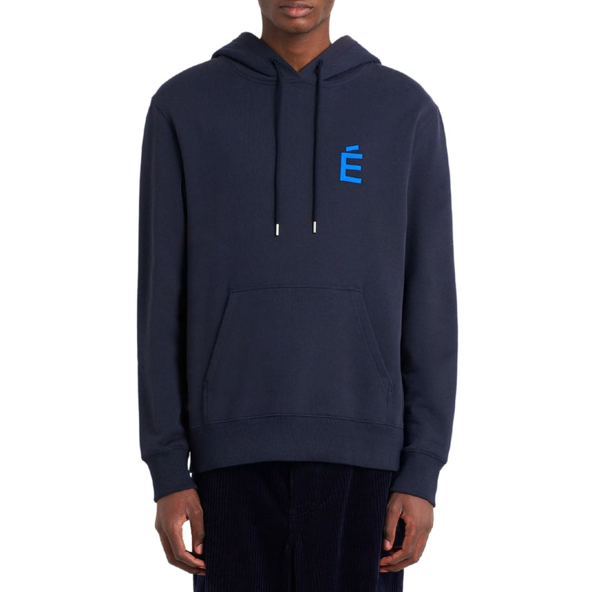 Études Studio Regular E LOGO Erkek Hoodie Navy