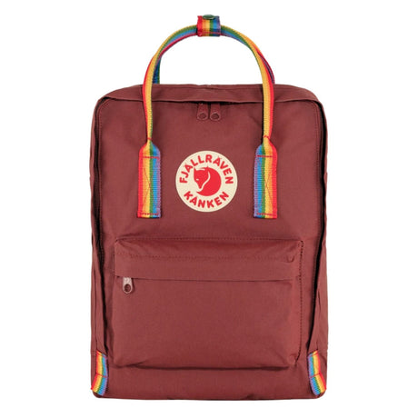 Fjällräven Kånken Rainbow Sırt Çantası Ox Red-Rainbow Pattern