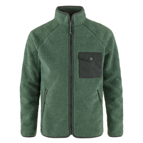 Fjällräven Vardag Pile Fleece - Erkek Deep Patina-Iron Grey