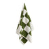 HAY Design Check Hand Towel Matcha