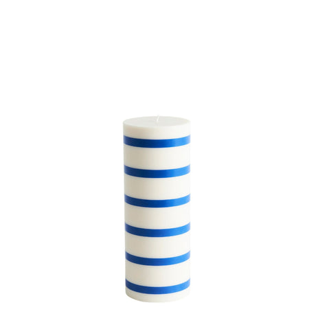 HAY Design Column Candle Large Off White/Blue