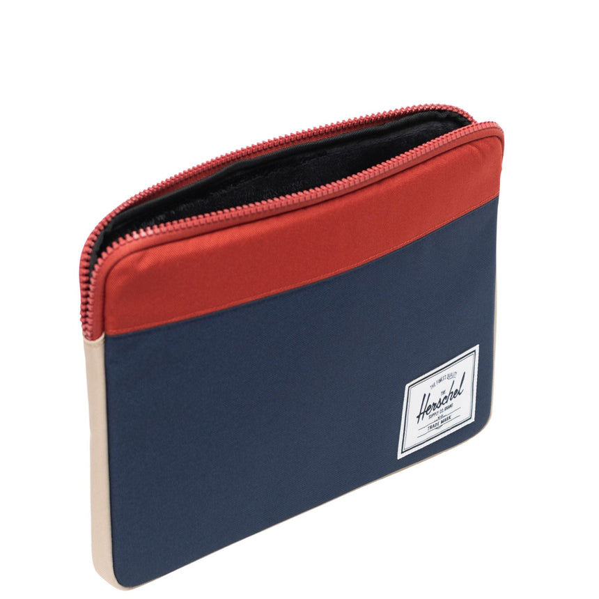 Herschel Anchor 14" Sleeve Laptop Kılıfı Black Iris/Red Ochre/Twill