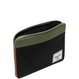 Herschel Anchor 14" Sleeve Laptop Kılıfı Black/Four Leaf Clvr/Sddle Brn