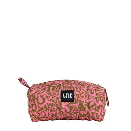 Lar Studio Anemone Puffer Makeup Bag Kozmetik Çantası Pink