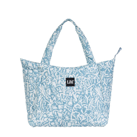 Lar Studio Anemone Puffer Tote Bag Omuz Çantası Ice