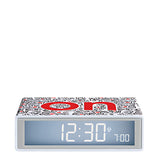 Lexon Lexon X Keith Haring Flip + Alarm Saat Love/White