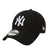 New Era NY Yankees League Essential 9FORTY Şapka Black/Optic White