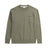 Norse Projects Arne Relaxed Organic Logo Erkek Sweatshirt Sediment Green