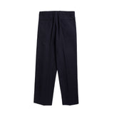 Benn Relaxed Cotton Wool Twill Pleated Men's Trousers