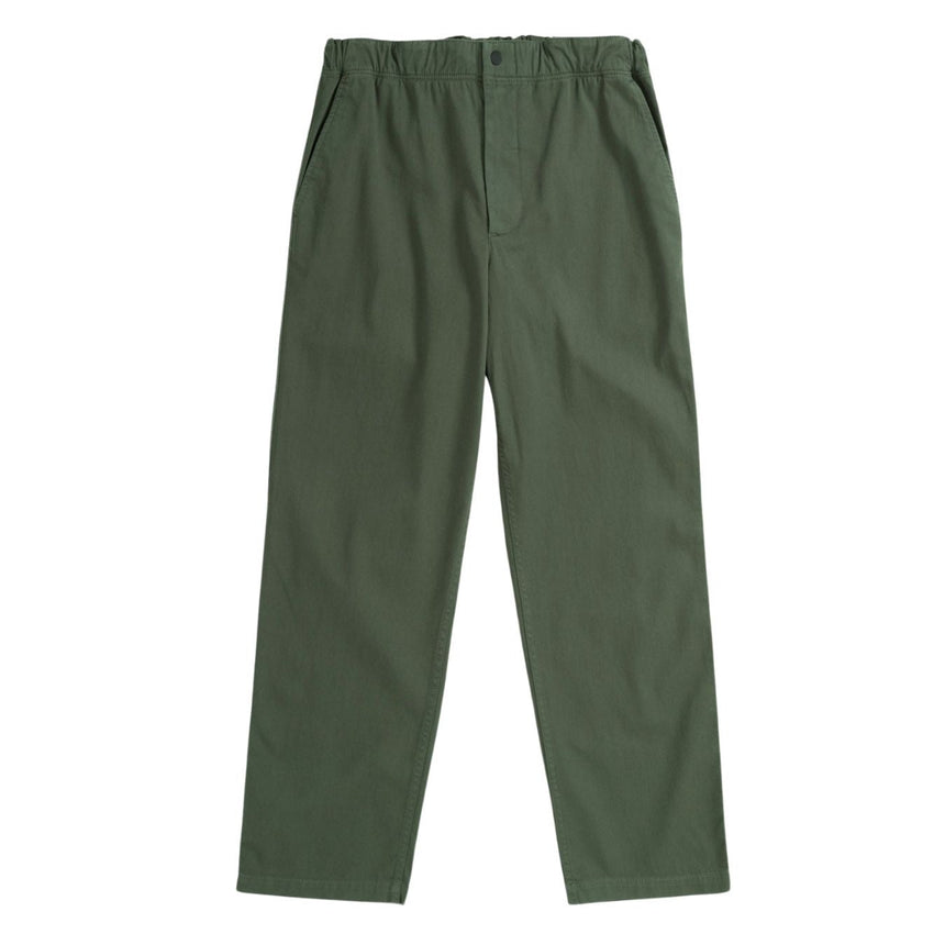 Norse Projects Ezra Relaxed Organic Stretch Twill Erkek Pantolon Spruce Green