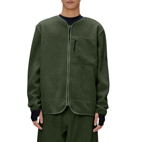 Rains Fleece Jacket Green