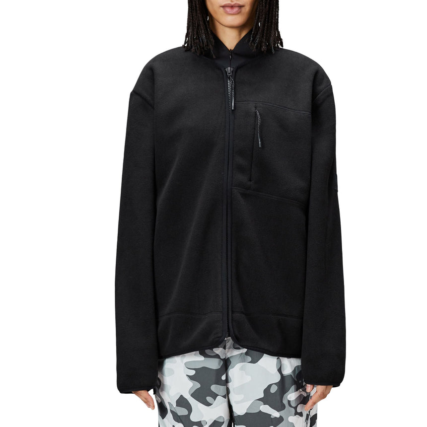 Rains Fleece Jacket Black