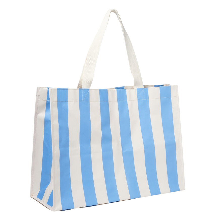 Sunnylife Carryall Plaj Çantası Mid Blue Cream