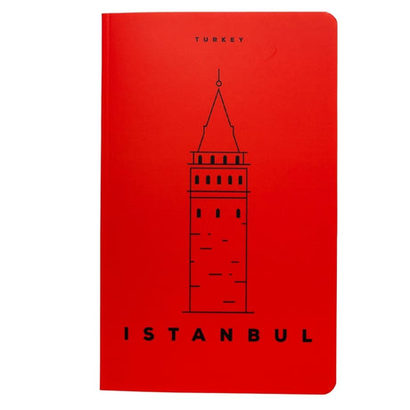 Upper Paper City Notebook İstanbul Çok Renkli