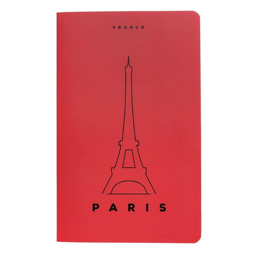 Upper Paper City Notebook Paris Çok Renkli