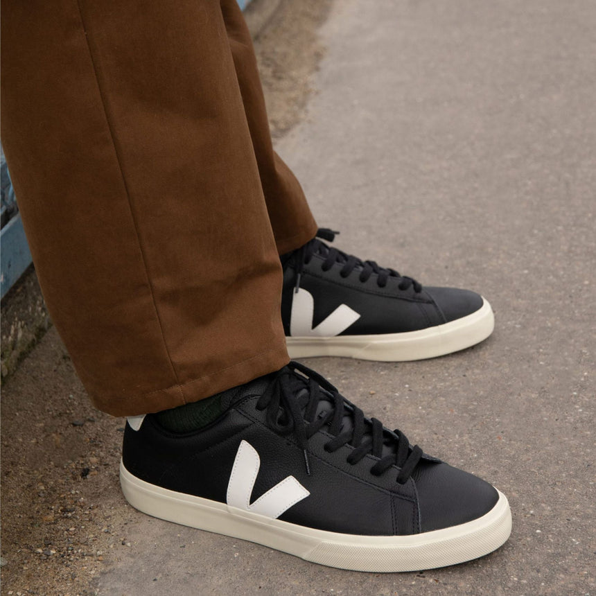 VEJA Campo Chromefree Leather Erkek Sneaker 