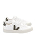 VEJA Campo Chromefree Leather Erkek Sneaker Extra White/Kaki