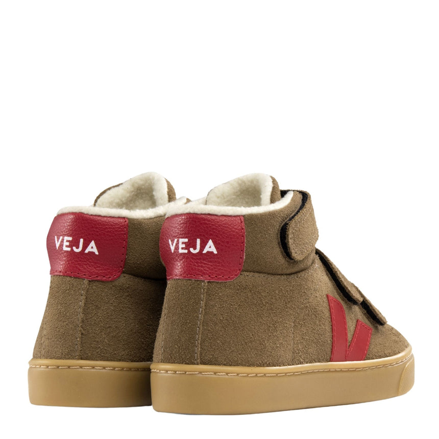 VEJA Small Esplar Mid Winter Fured Suede Çocuk Sneaker 