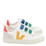 VEJA Small V-10 Chromefree Leather Çocuk Sneaker 