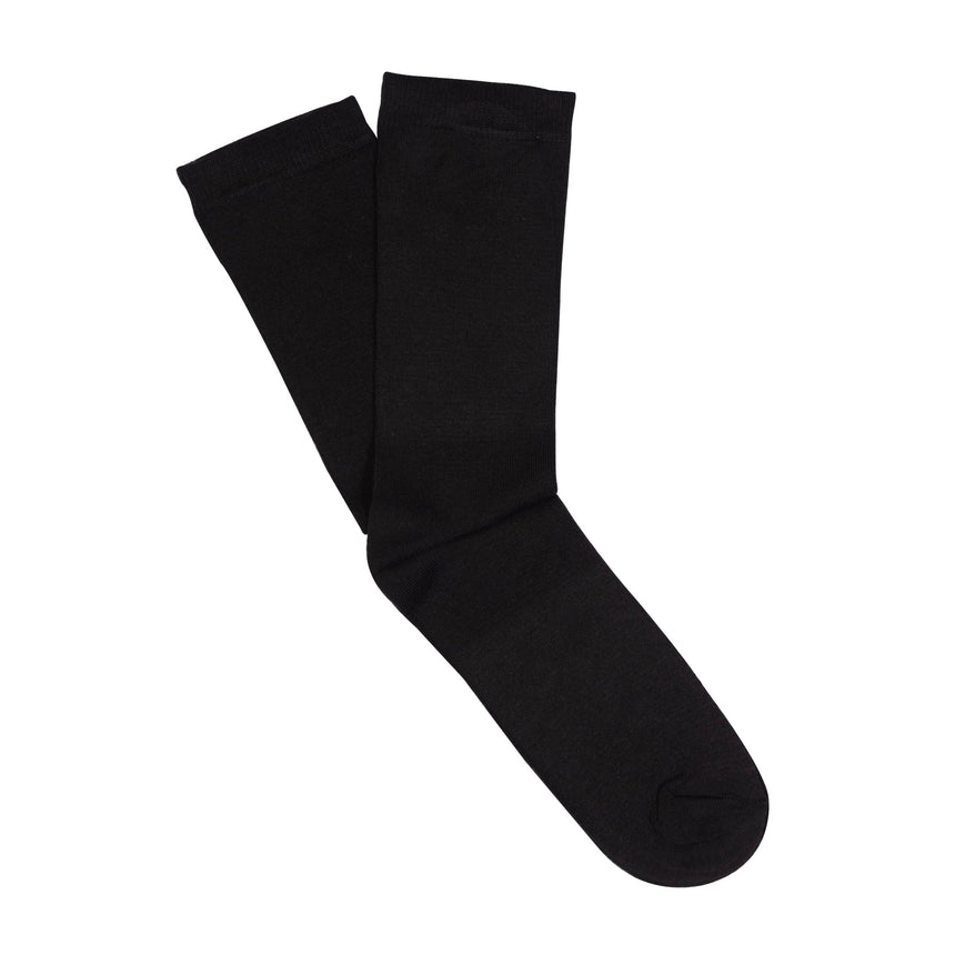 Vitruta Solid Bamboo Socks Black